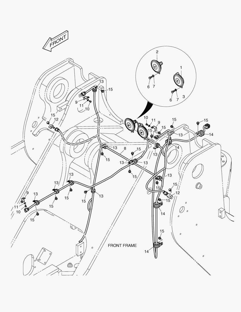 ЭЛЕКТРИЧЕСКИЕ ЗАПЧАСТИ - ФРОНТАЛЬНЫЙ