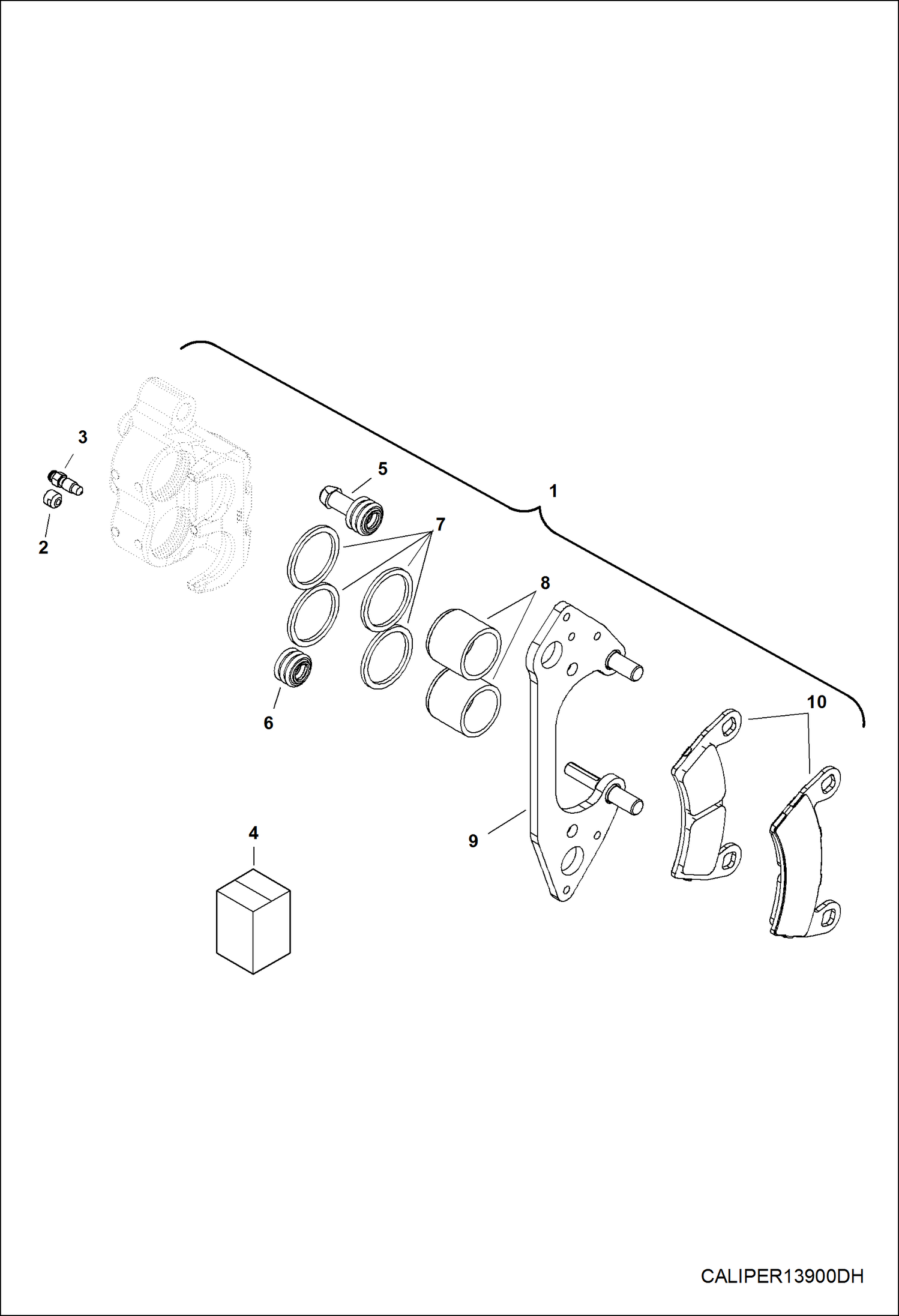 ТОРМОЗА, ПЕРЕДНИЙ ТОРМОЗНОЙ СУППОРТ