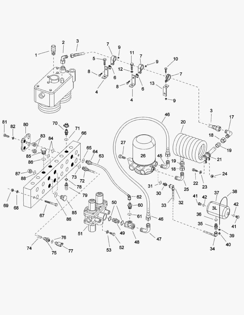 Схема G041-1 AIR-SUPPLY [410002~410080]