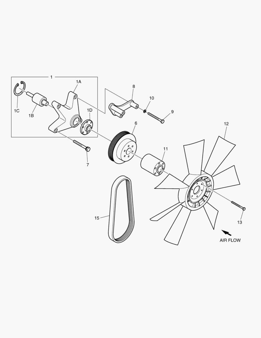 ВЕНТИЛЯТОР ОХЛАЖДЕНИЯ