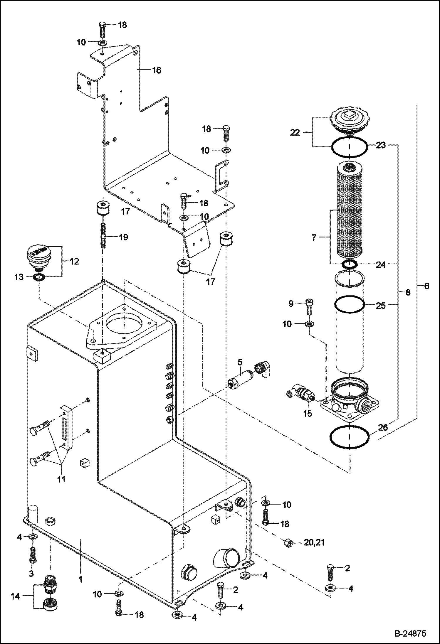 РЕЗЕРВУАР ДЛЯ МАСЛА