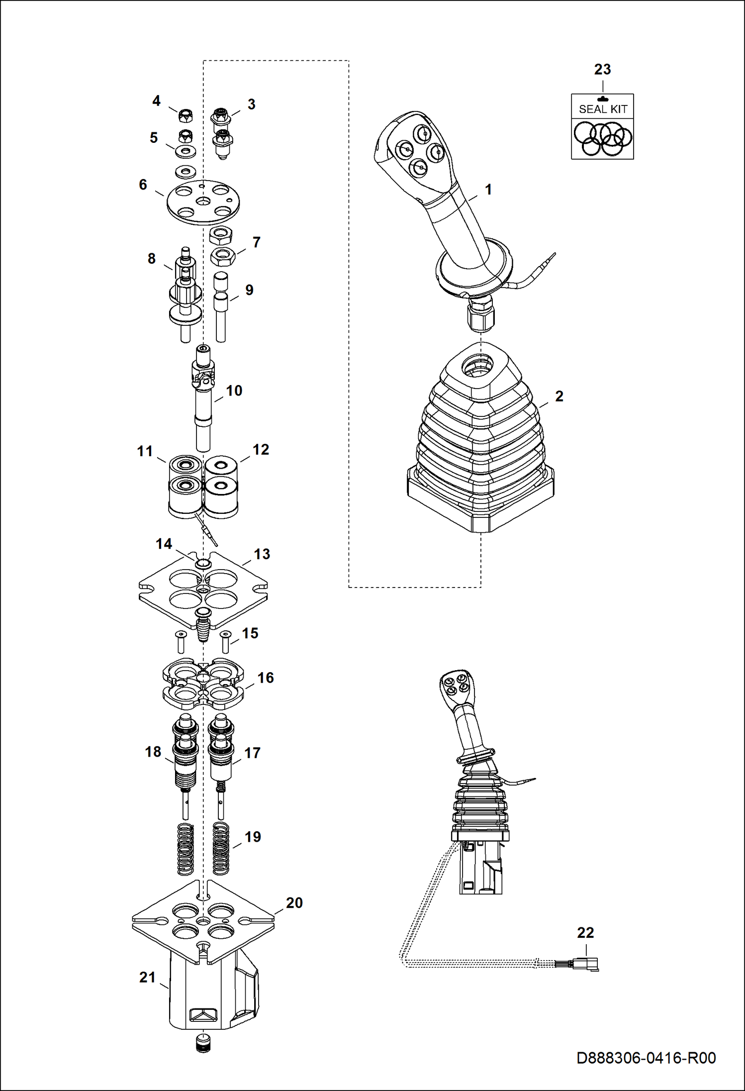 ДЖОЙСТИК ПОГРУЗЧИКА