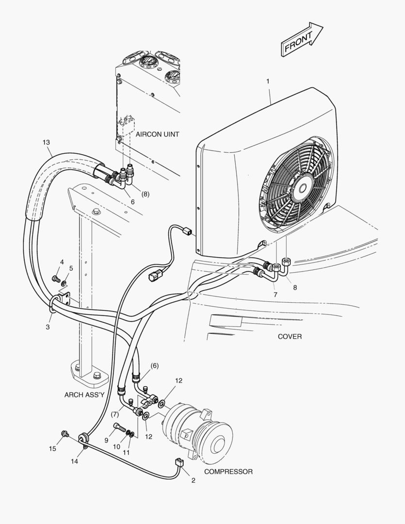 КОНДИЦИОНЕР - ЭЛЕКТРИЧЕСКИЕ ЗАПЧАСТИ
