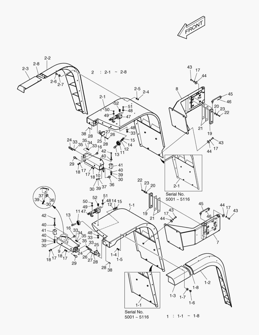 ЗАДНЕЕ КРЫЛО В СБОРЕ