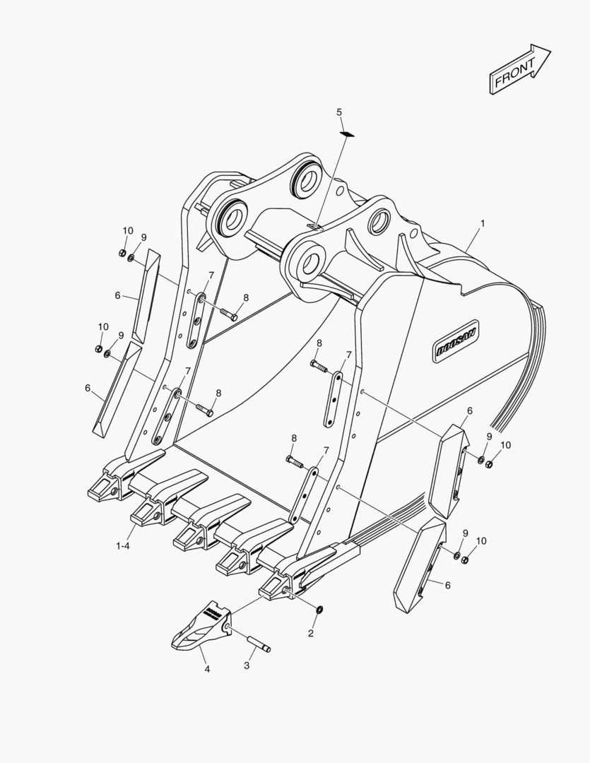 7211 BUCKET ASS`Y - 3.75mВі - S CLASS [5119~]