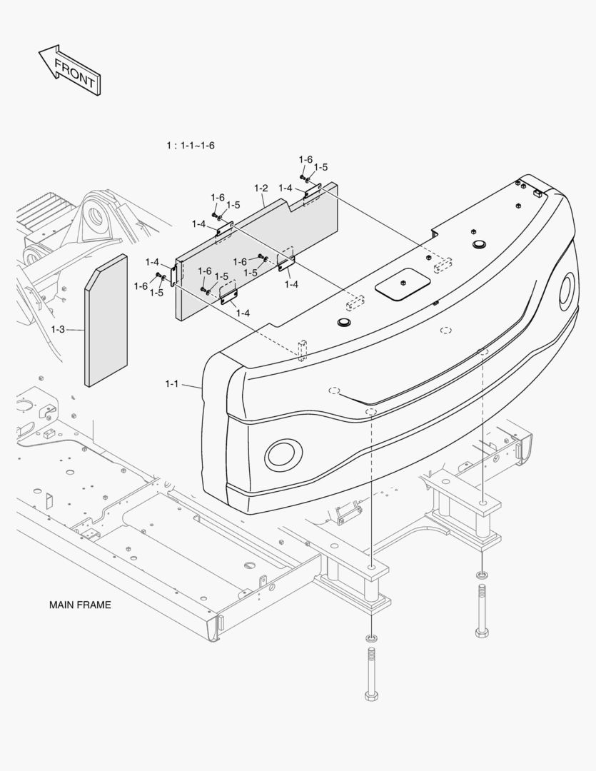 ПРОТИВОВЕС - 10ТОНН