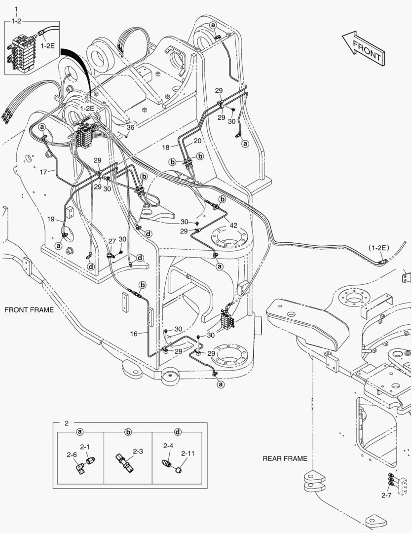 ТРУБОПРОВОД СМАЗОЧНОЙ СИСТЕМЫ - ДЛИННАЯ СТРЕЛА(2)