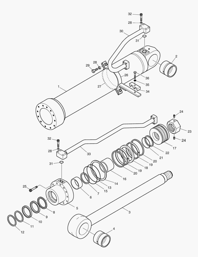 4251 BOOM CYLINDER - L.H [5801~5804]