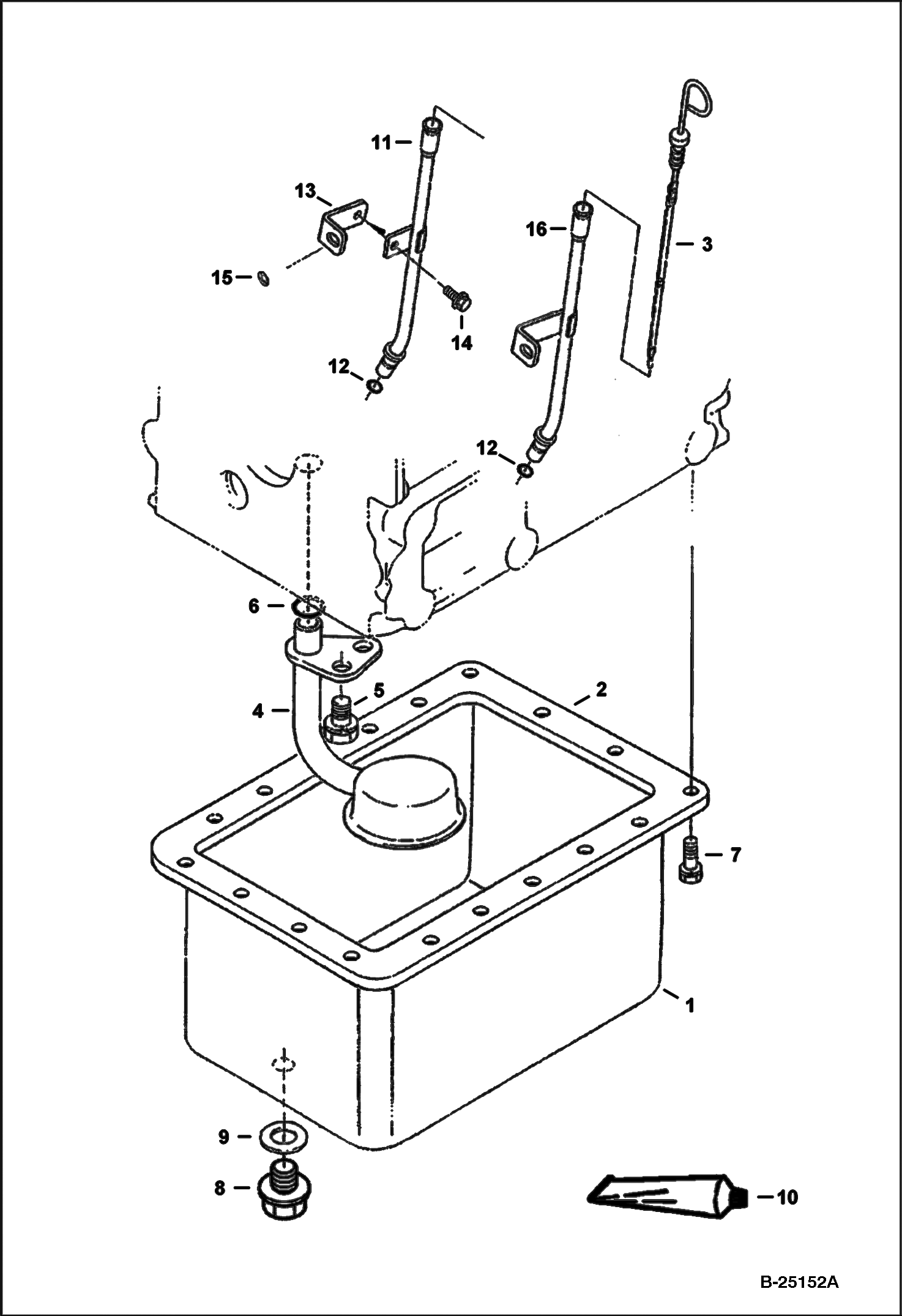 ПОДДОН КАРТЕРА (KUBOTA D722-E2B-BC-3) (TIER II REPLACEMENT)