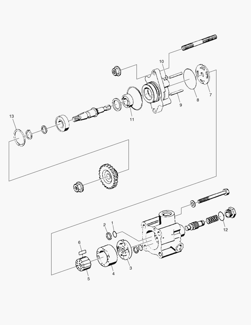 Схема G010-390 HYDRAULIC PUMP