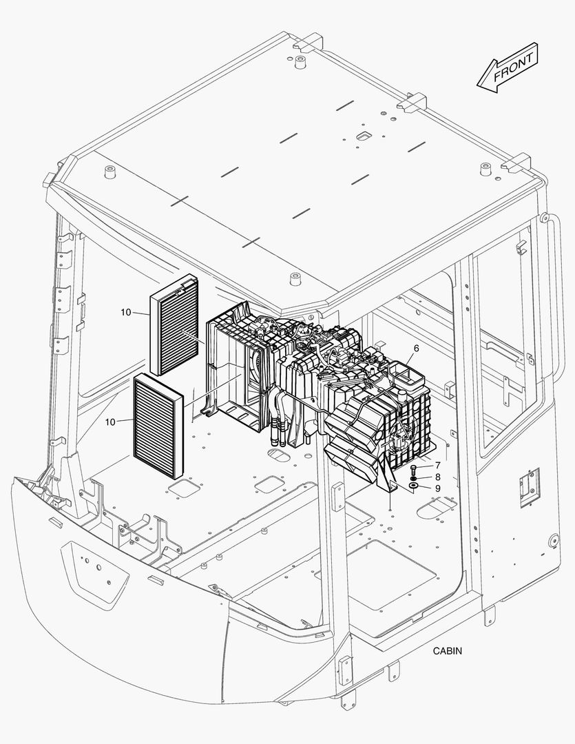 КОНДИЦИОНЕР - КАБИНА