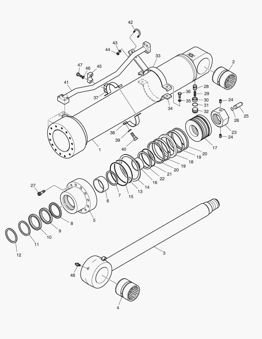 ЦИЛИНДР РУКОЯТИ-ГИДРОЗАМОК