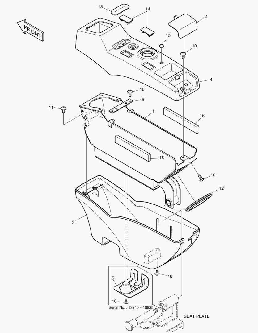 ПУЛЬТ УПРАВЛЕНИЯ - ПРАВОСТОРОННИЙ