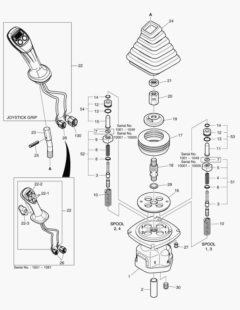 Спецтехника 4510 JOYSTICK VALVE(R.H) - THUMB WHEEL - главное фото