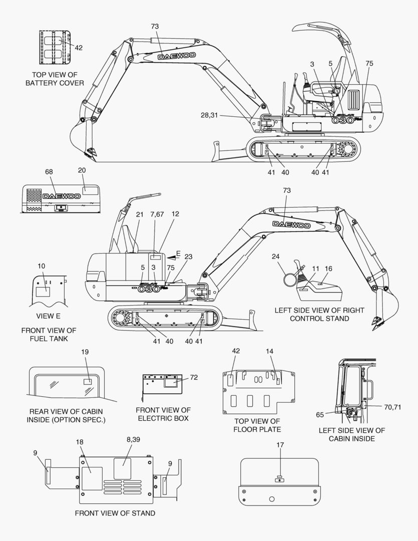 5130 NAME PLATE-ENGLISH