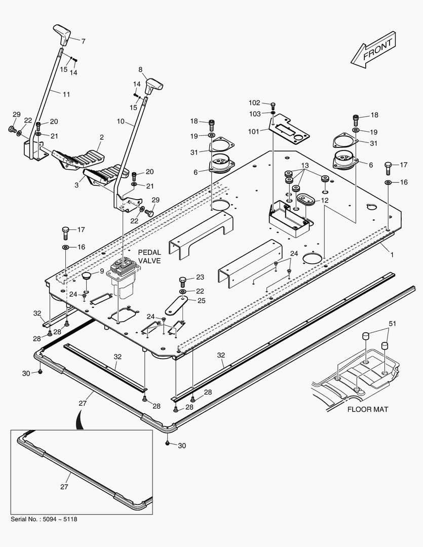 1601 FLOOR PLATE [5094~]