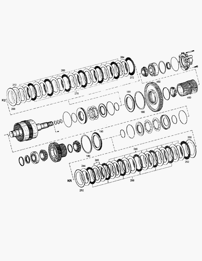 Спецтехника G070-44 COUPLING KR + K2 [710002~710261] - главное фото
