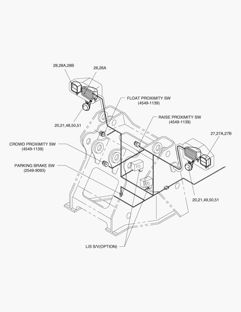 1490 ELECTRIC PARTS(7)-FRONT PARTS [1~253]