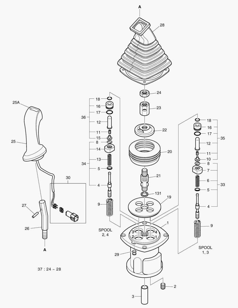 КЛАПАН ДЖОЙСТИКА