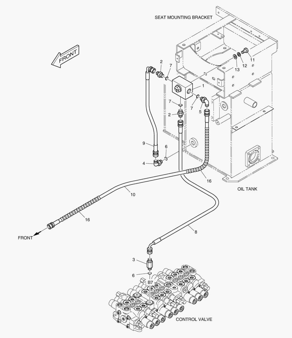 1200 MAIN PIPING(6) - ONE & TWO WAY