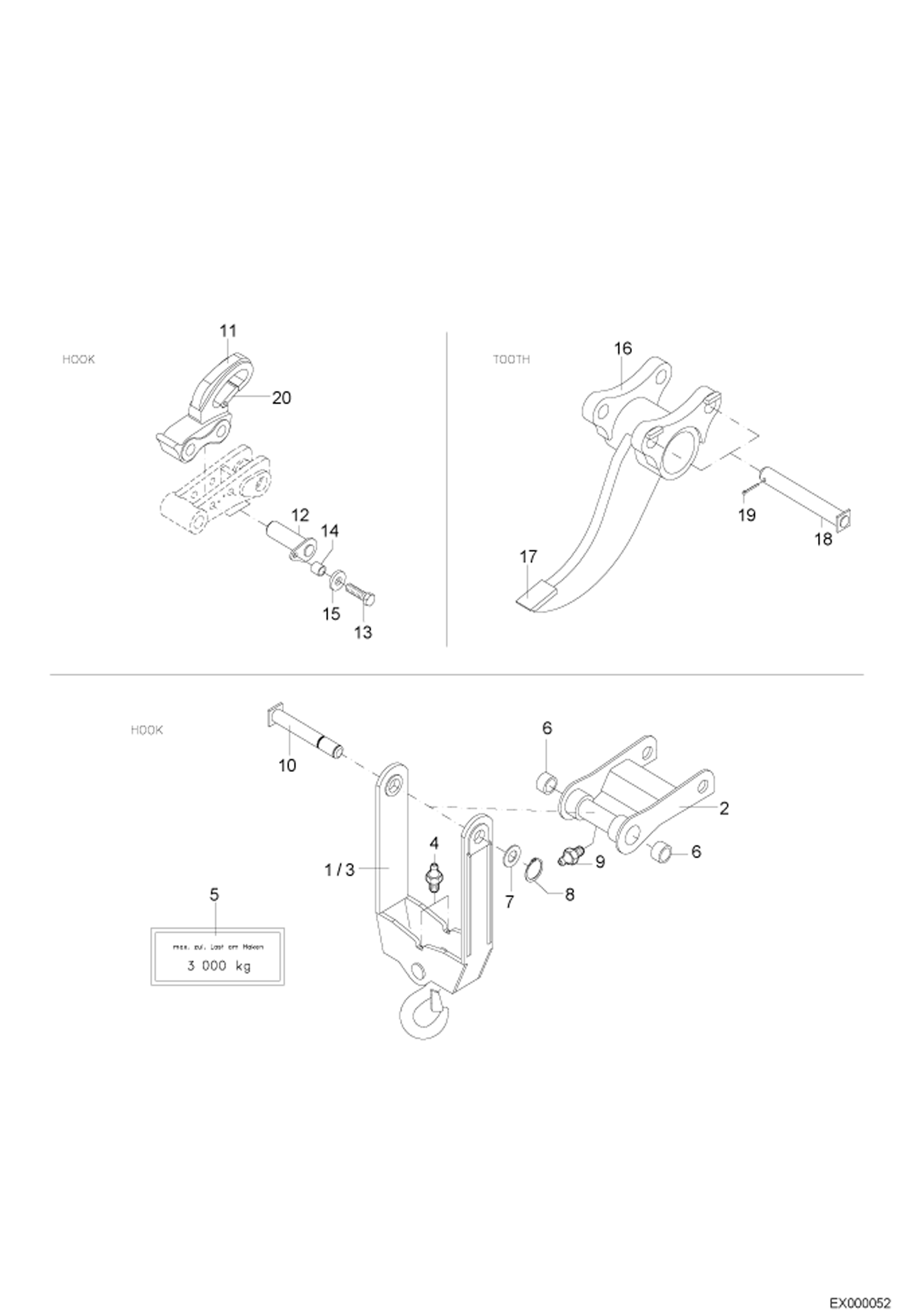 ЗУБЬЯ, КРЮК