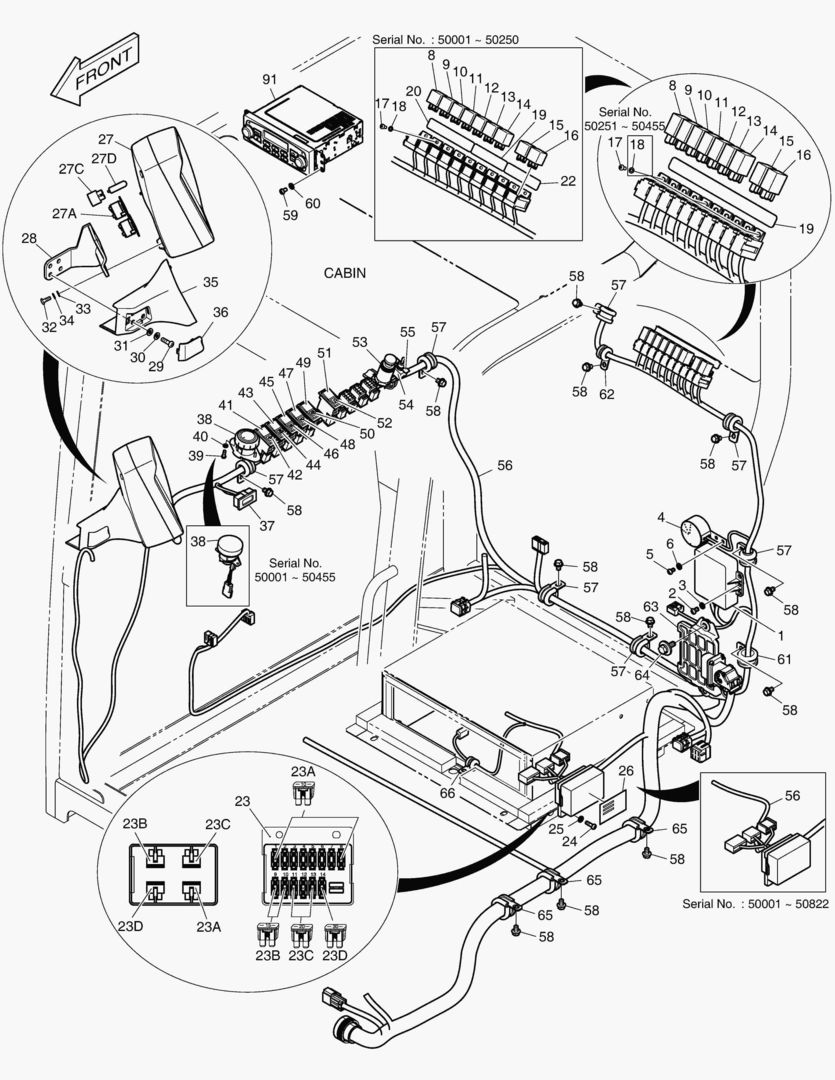 ЭЛЕКТРИЧЕСКИЕ ЗАПЧАСТИ - КАБИНА