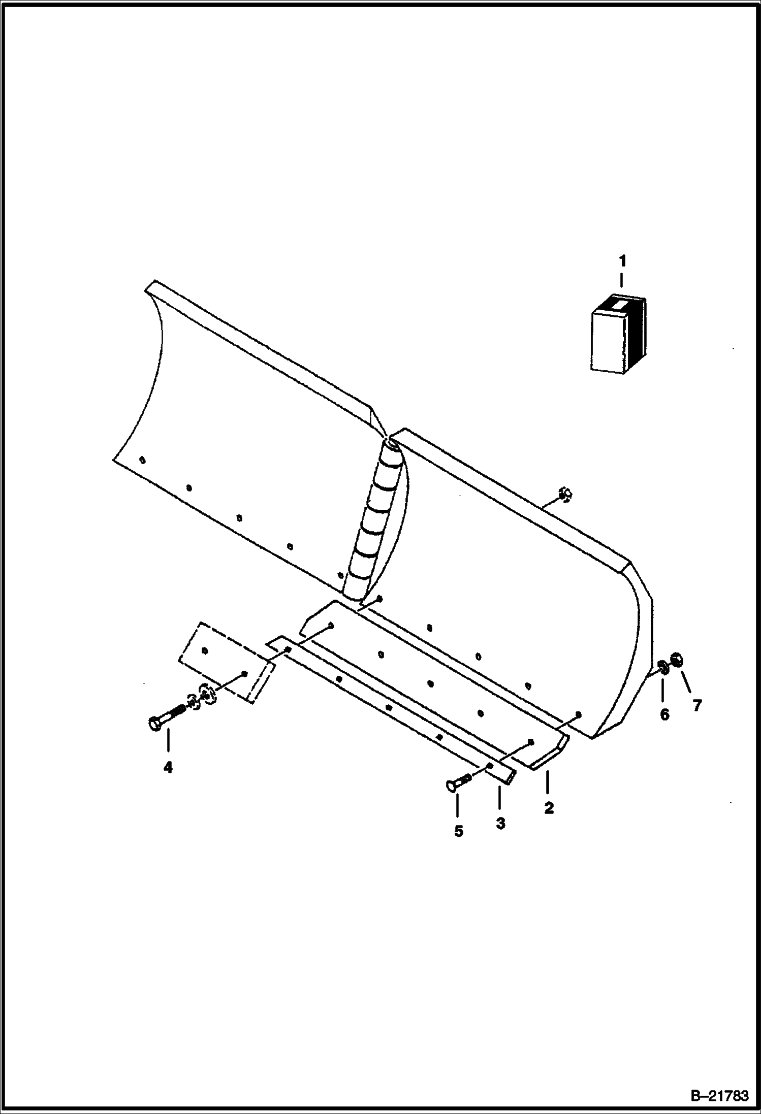 Схема V-ОТВАЛ (РЕЗИНОВЫЙ ПОДРЕЗНОЙ НОЖ)