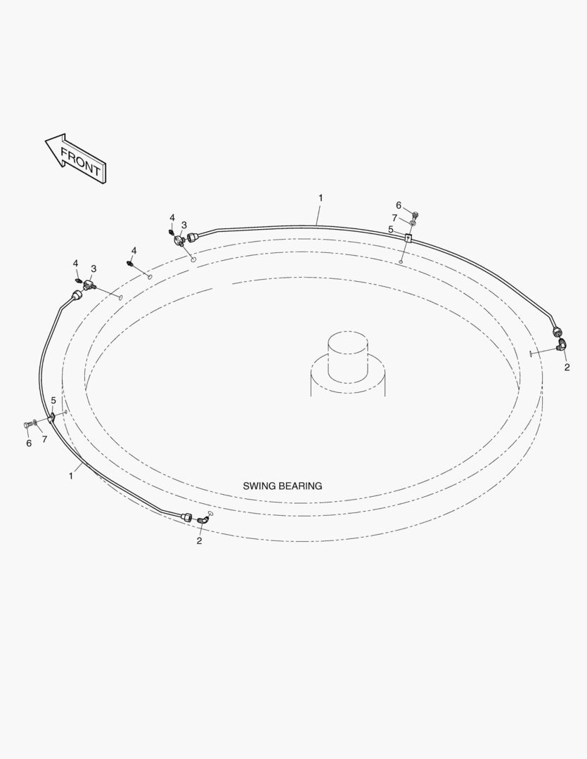 ТРУБОПРОВОД СМАЗОЧНОЙ СИСТЕМЫ