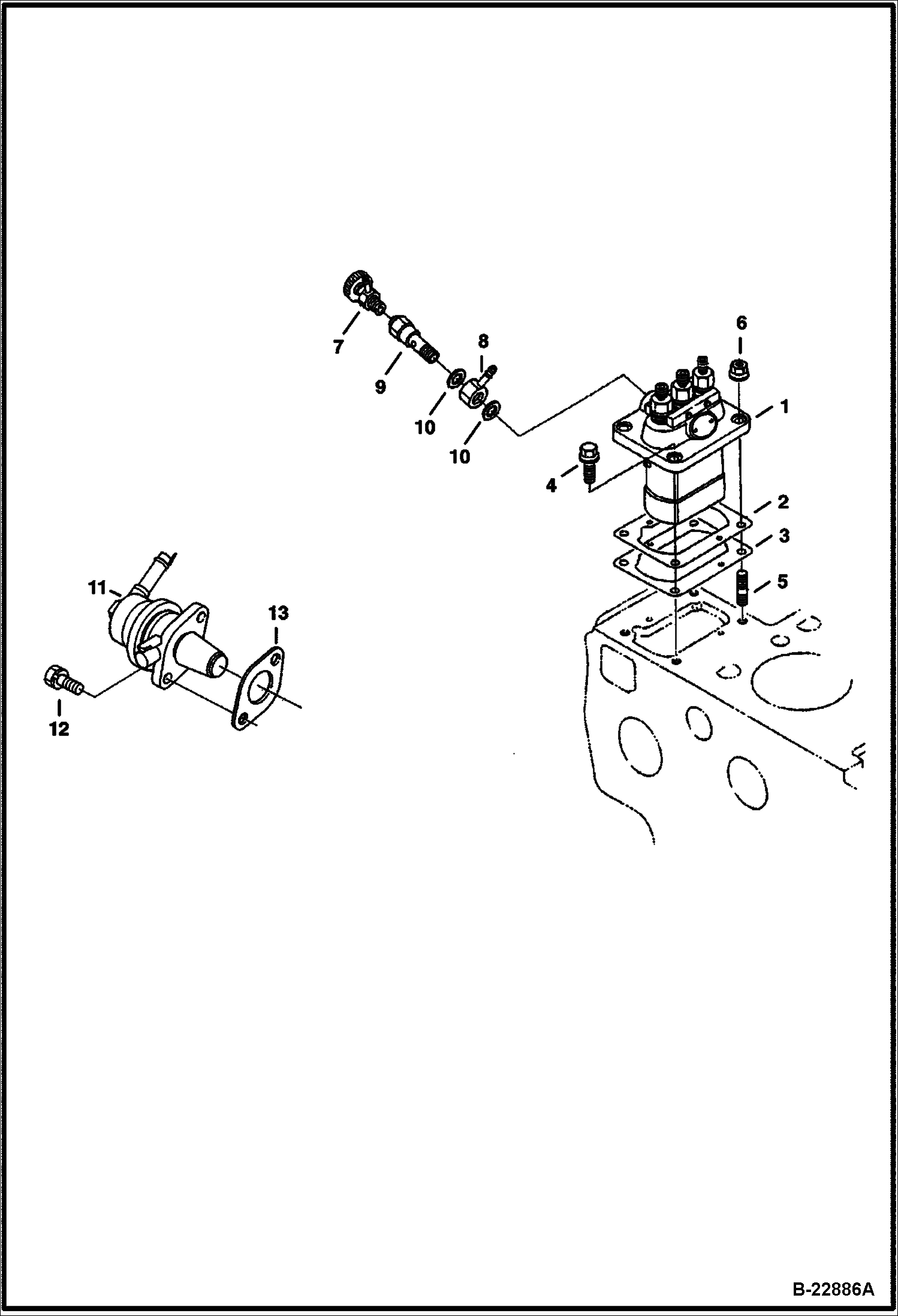 НАСОС ВПРЫСКА KUBOTA - D1703-M-E3B - ВРЕМЕННЫЙ TIER IV REPLACEMENT