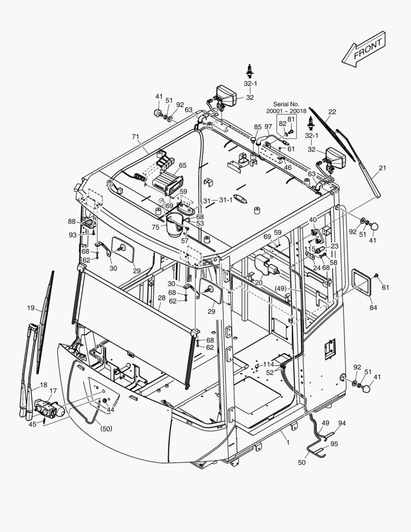 КАБИНА(1) - КОРПУС