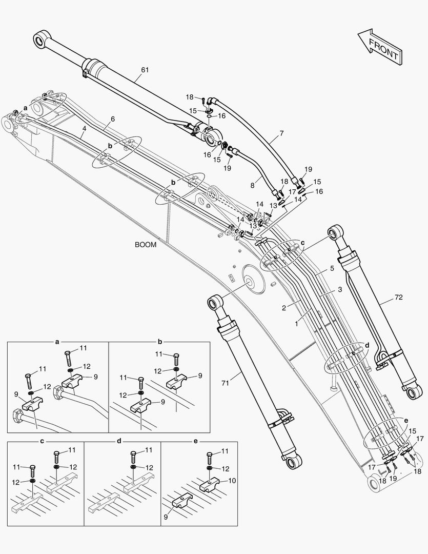 Спецтехника 6780 BOOM PIPING - BOOM 5.7m - главное фото
