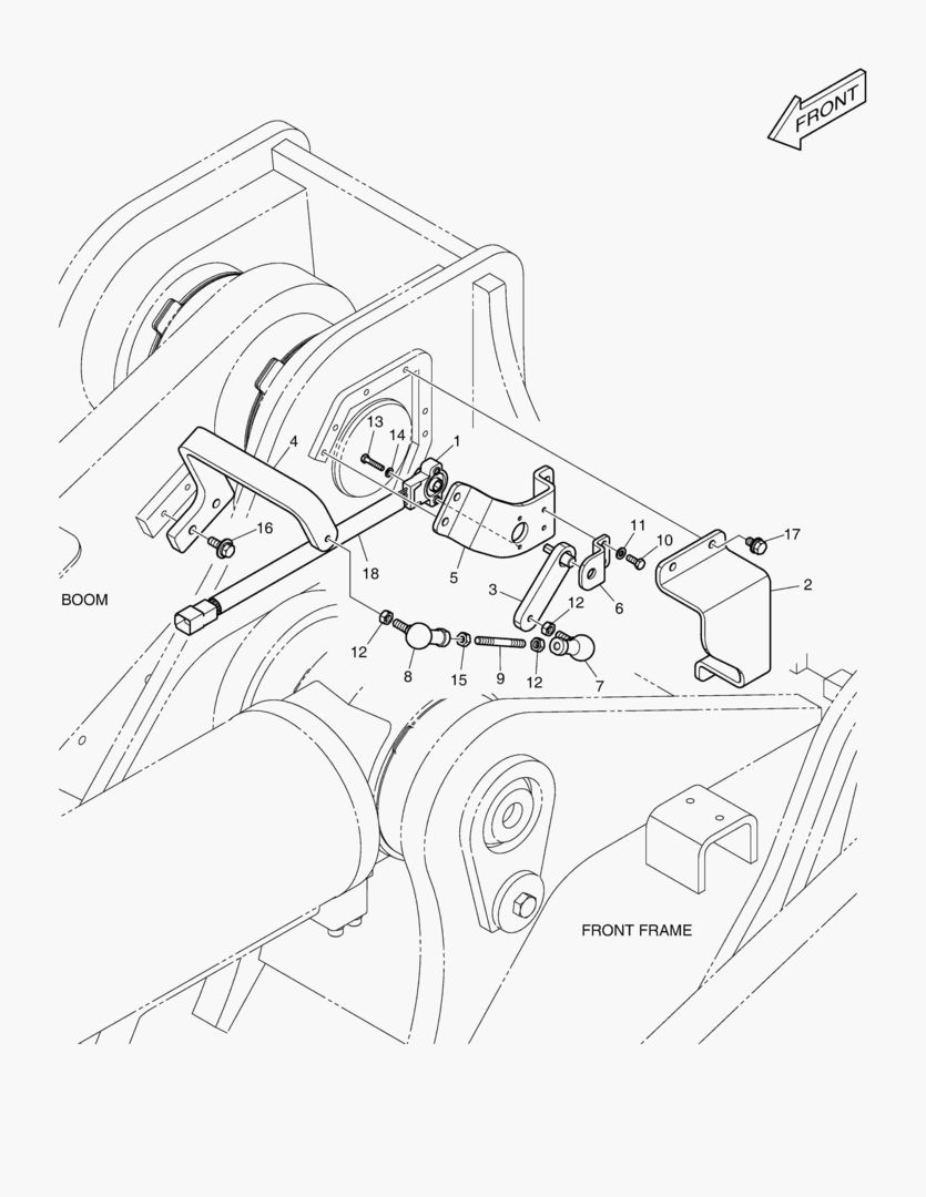 УДАРНАЯ РУКОЯТЬ ПОДЪЕМА В СБОРЕ
