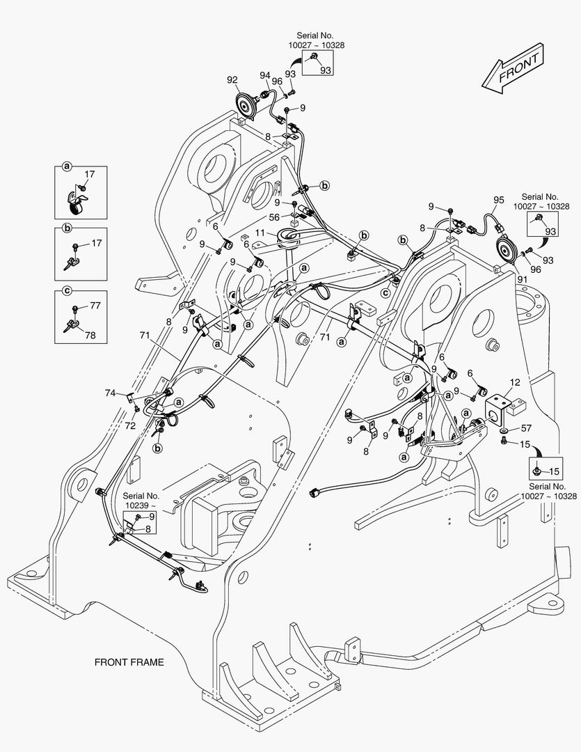 ЭЛЕКТРИЧЕСКИЕ ЗАПЧАСТИ - ФРОНТАЛЬНЫЙ