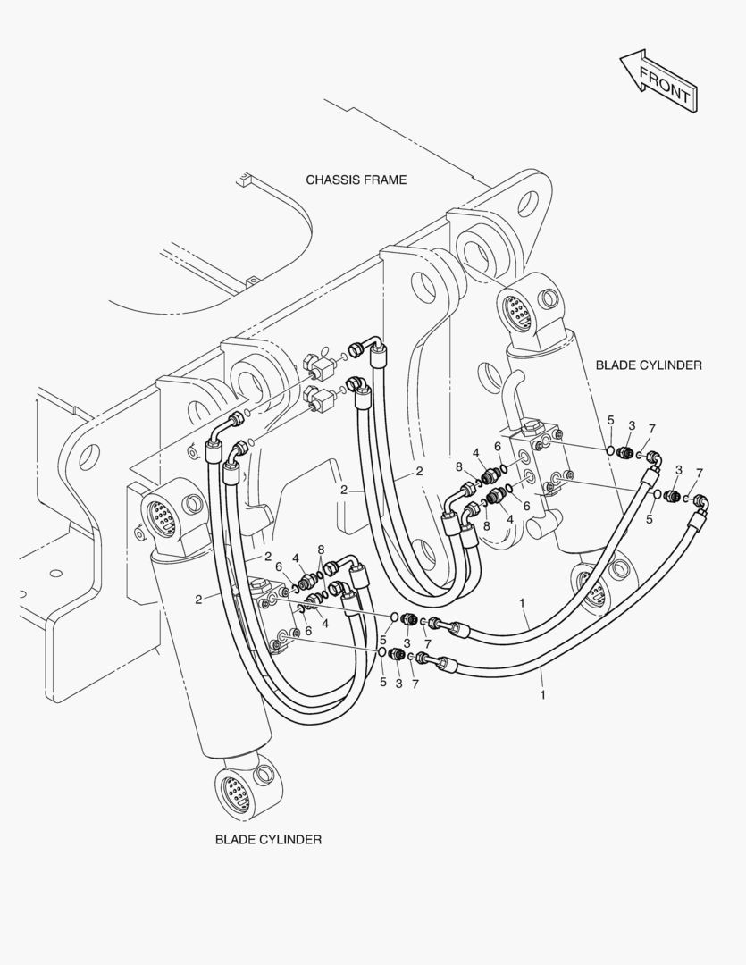 ГИДРОСИСТЕМА ОТВАЛА