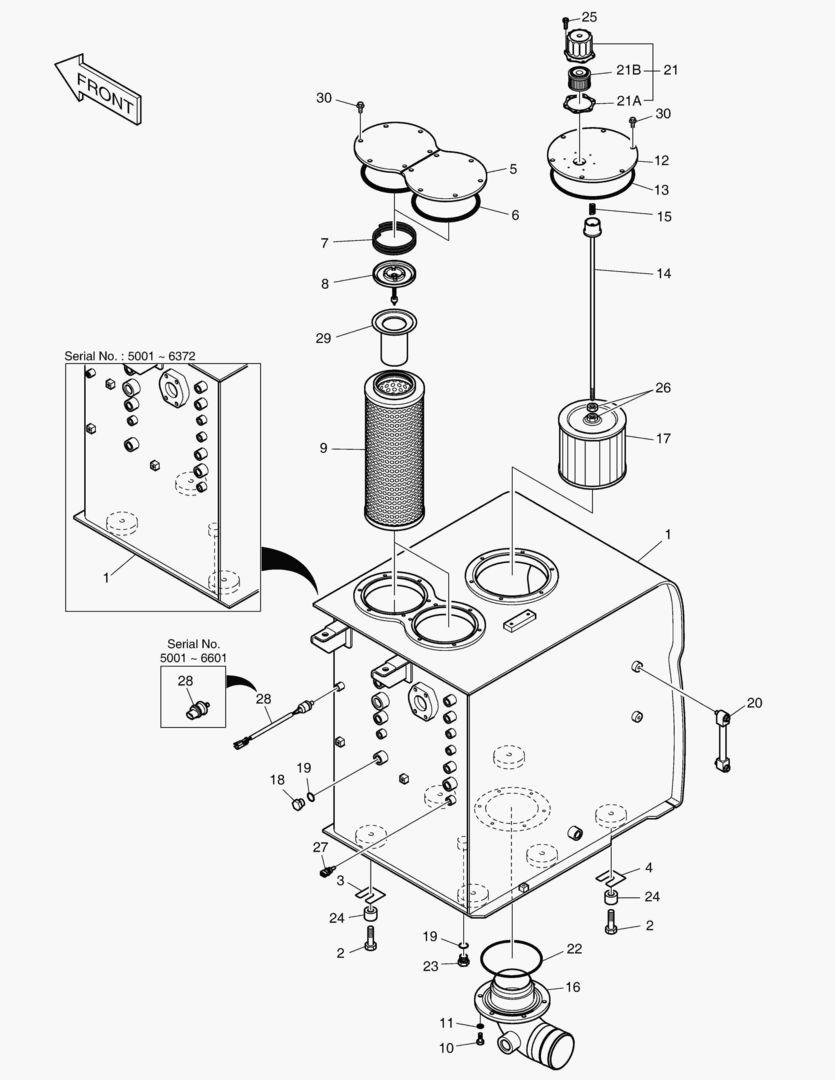 РЕЗЕРВУАР ДЛЯ МАСЛА
