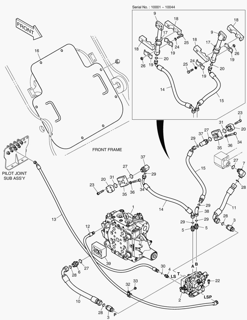РЕКУЛИРУЮЩИЙ КЛАПАН ТРУБОПРОВОДА - 3-Й КАТУШКИ