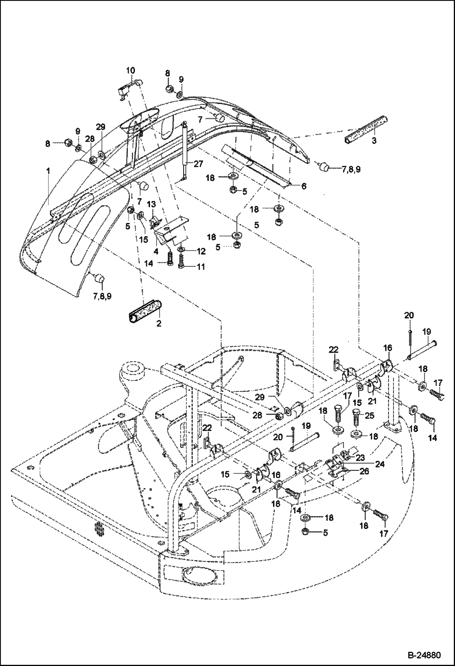 ЗАДНЯЯ КРЫШКА