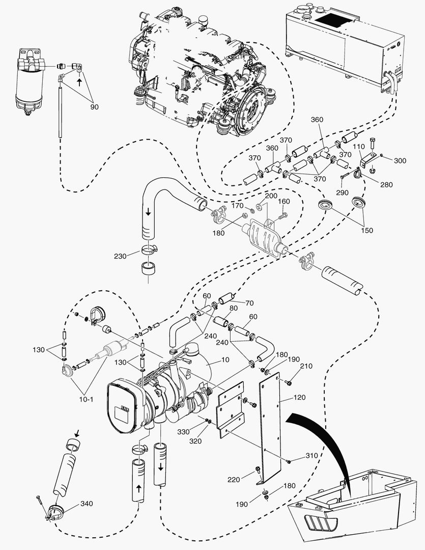 G500-44 PARKING HEATER, SYSTEM