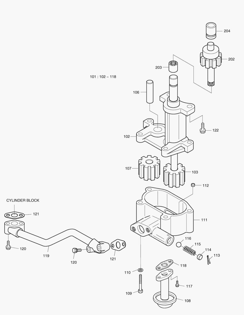 Спецтехника МАСЛЯНЫЙ НАСОС от Globus Machinery
