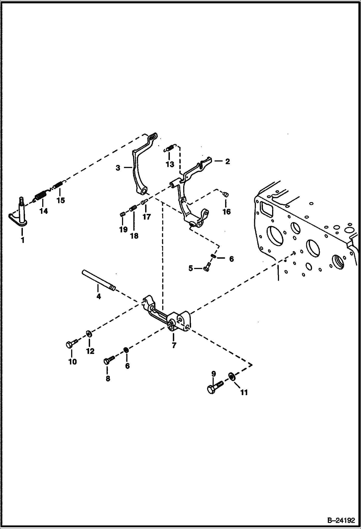 РЕГУЛЯТОРА ОБОРОТОВ (TIER I) (СЕРИЙНЫЙ НОМЕР 5727 11001 И ВЫШЕ)