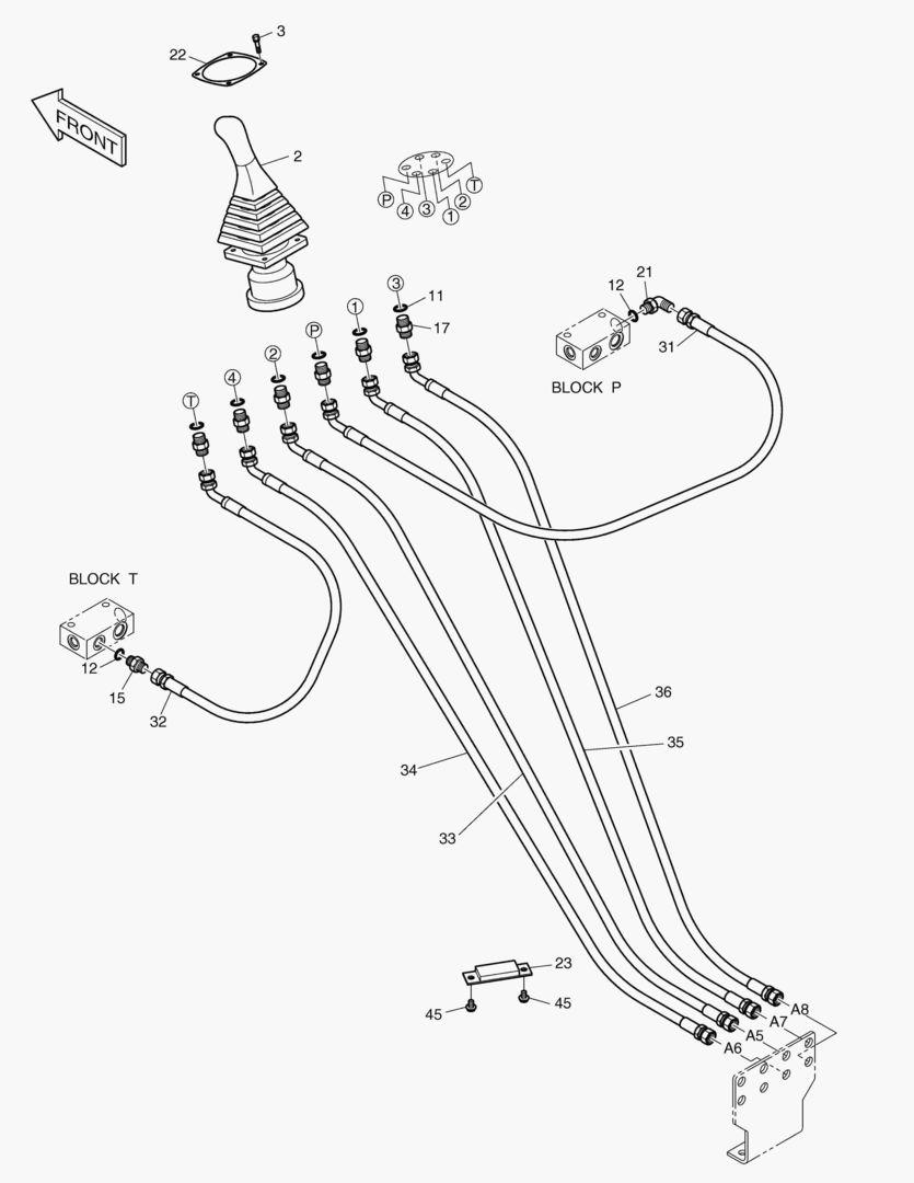 ТРУБОПРОВОД СЕРВОУПРАВЛЕНИЯ(7)
