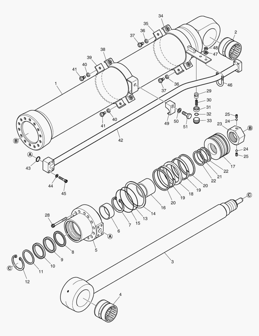 ЦИЛИНДР РУКОЯТИ