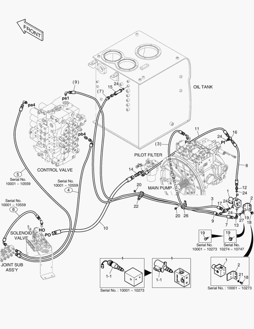 6165 PILOT PIPING - ONE OR TWO WAY(K TYPE)