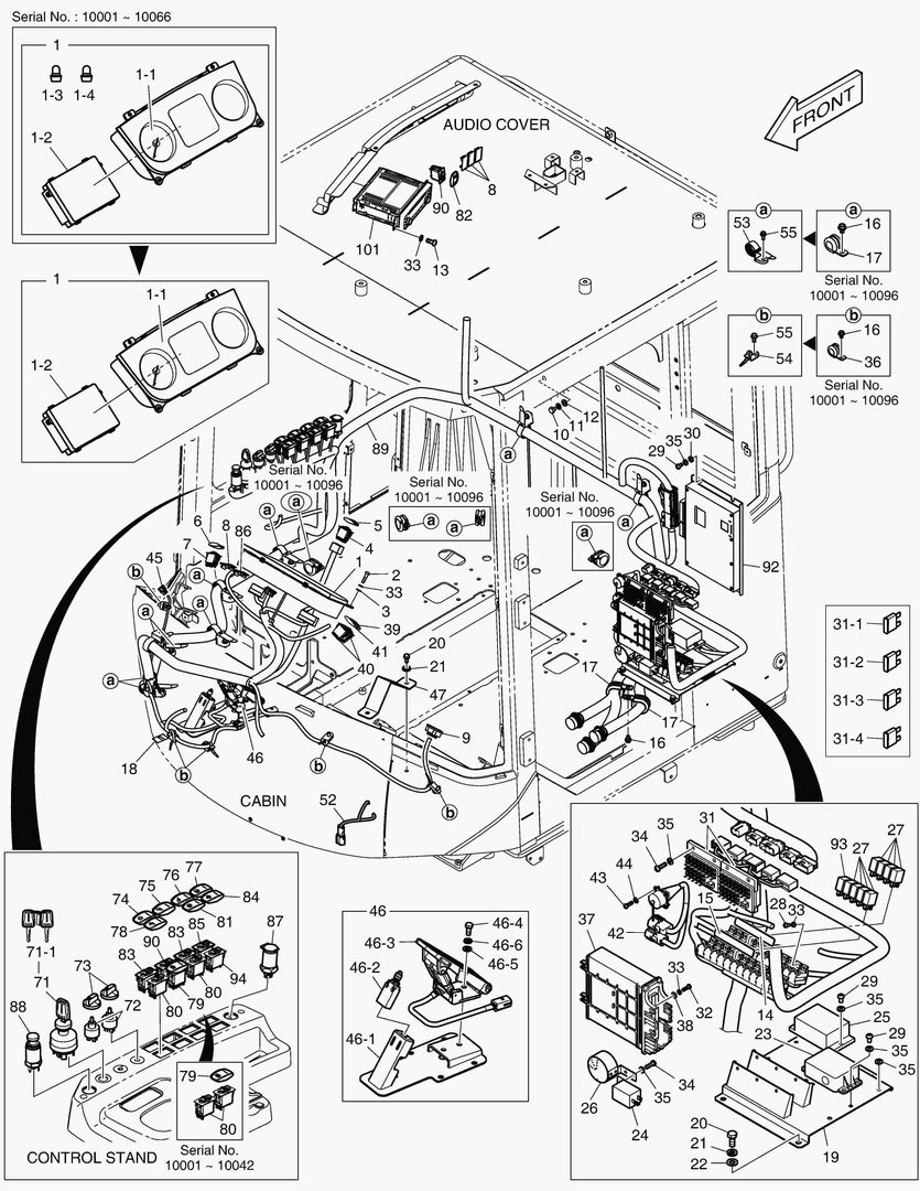 ЭЛЕКТРИЧЕСКИЕ ЗАПЧАСТИ - КАБИНА