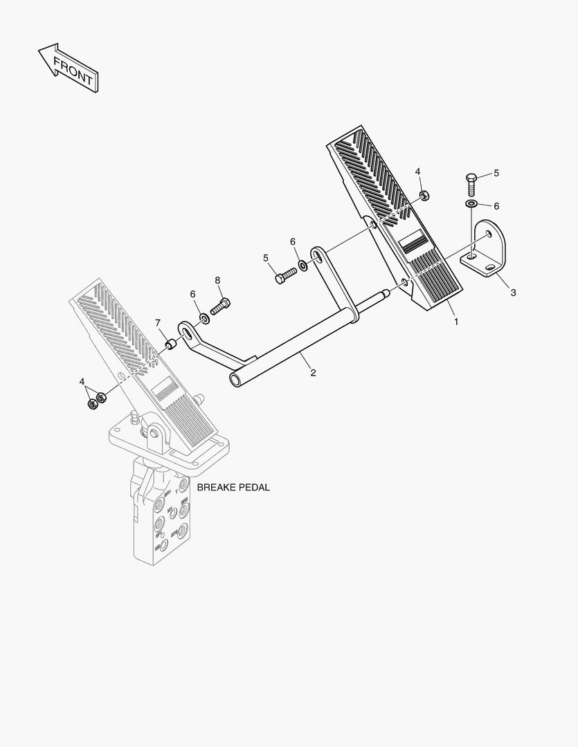 6220 PEDAL VALVE - OPT.