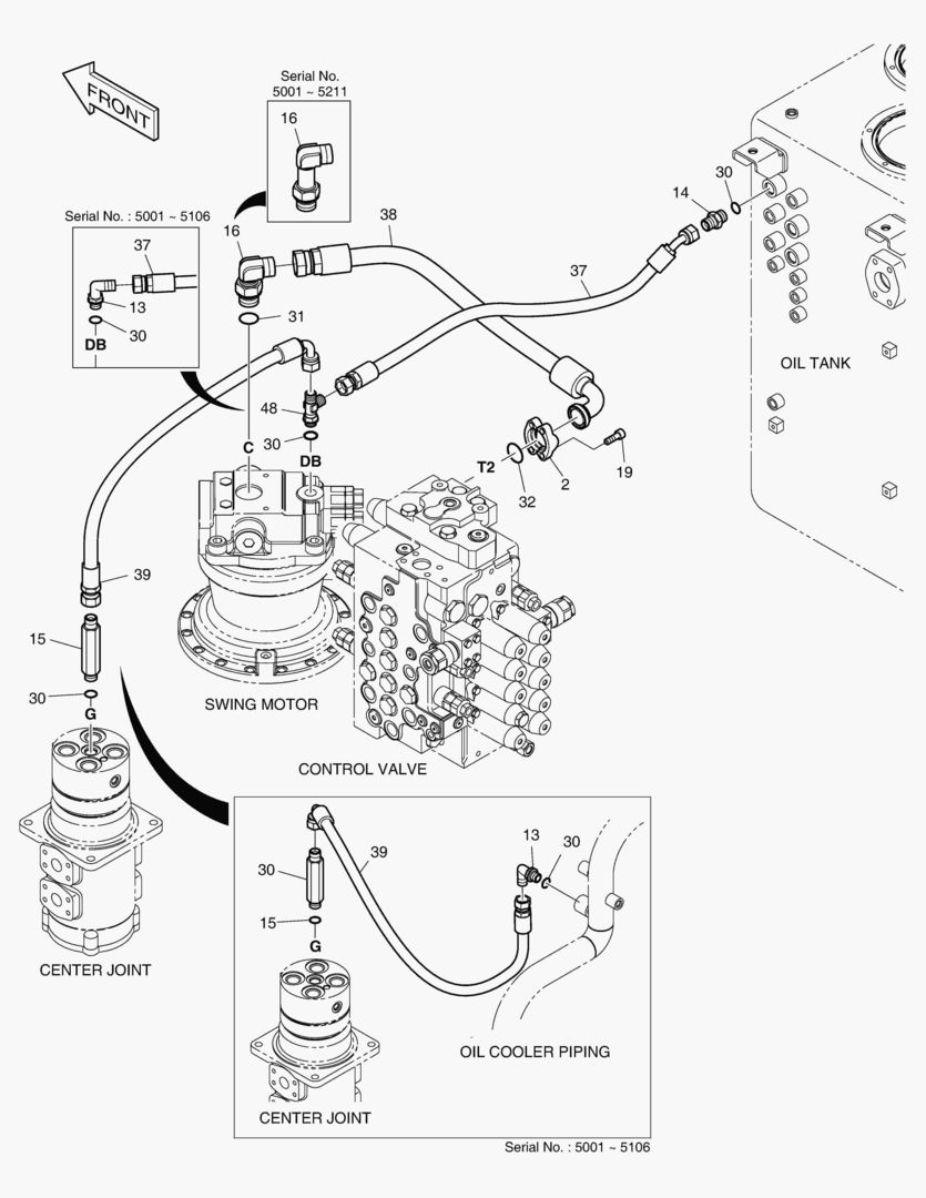 ТУБОПРОВОД МАСЛЯНОГО РАДИАТОРА(2)