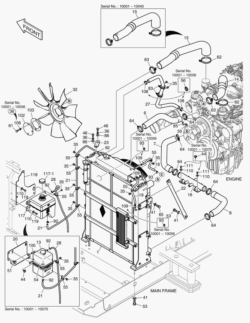 ОПОРТНЫЙ УЗЕЛ РАДИАТОРА