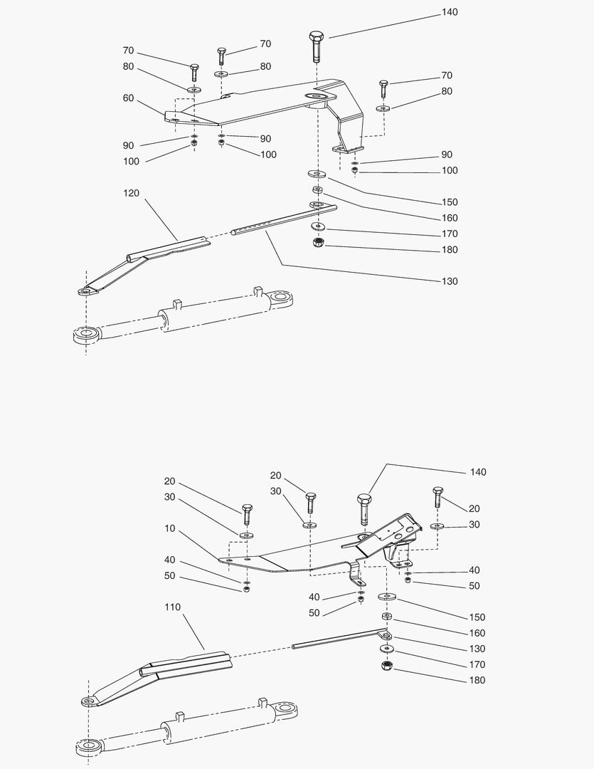 G410-4 PROTECTION STEERING CYLINDER