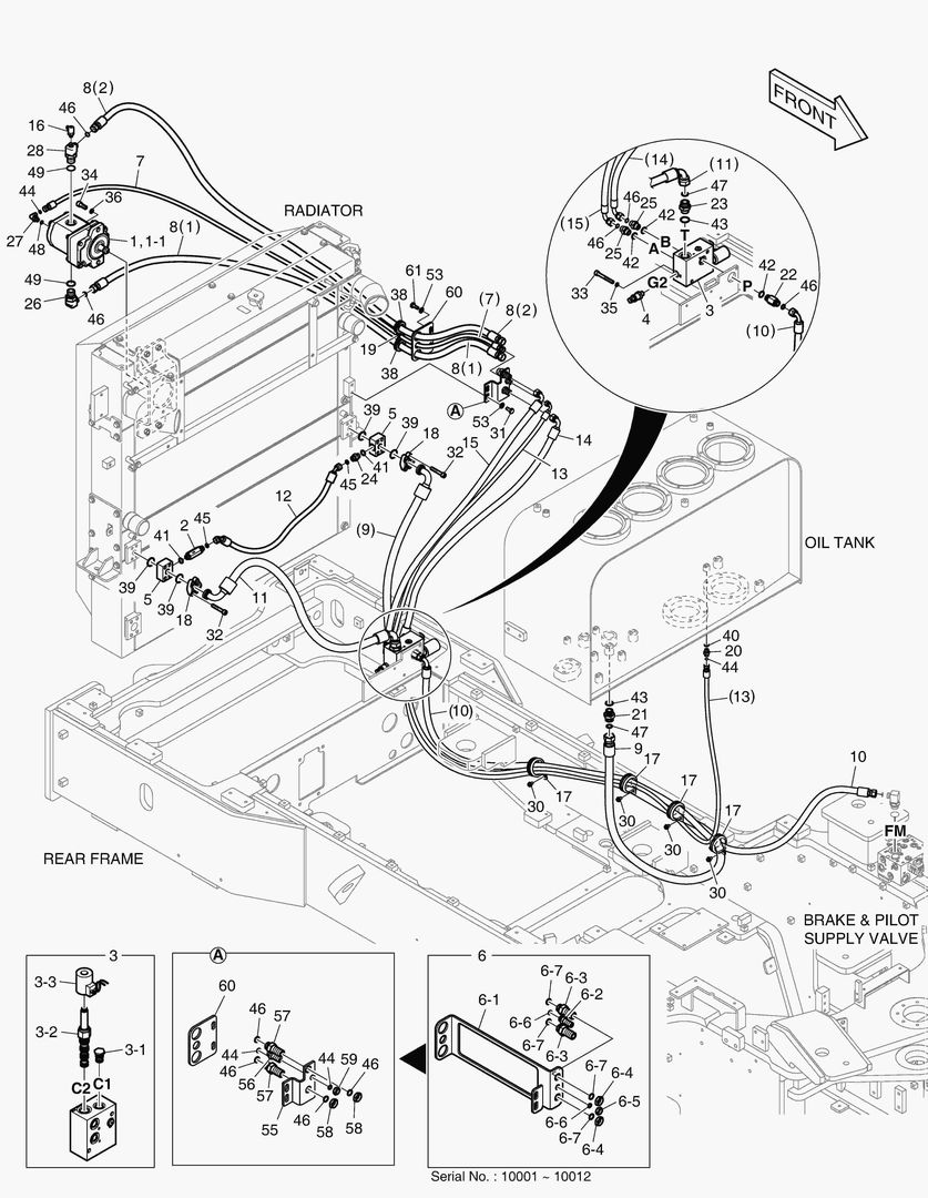 ТУБОПРОВОД МАСЛЯНОГО РАДИАТОРА (2)