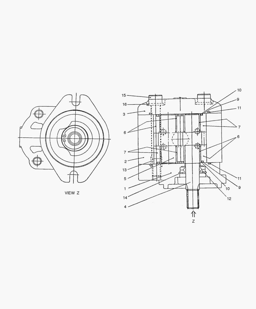 Спецтехника 4230 STEERING PUMP [1~1381] - главное фото